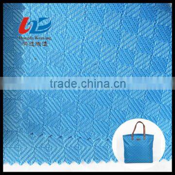 Polyester Doddy Weave Jacquard Fabric With PU/PVC Coating For Bags/Luggages/Shoes/Tent Using
