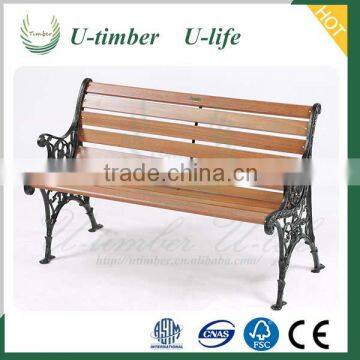 Wide selection WPC composite bench for garden