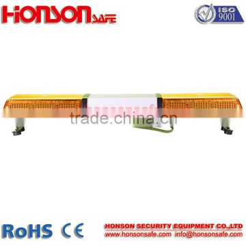 DC12V,24V Amber LED used in police car Emergency warning strobe Light bar HS-1022