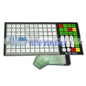 Keyboard film for Mettler Toledo 3610 3650+ 3950+ Scales