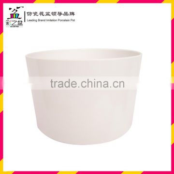 Round plastic flower pot Melamine flower pot MX1314