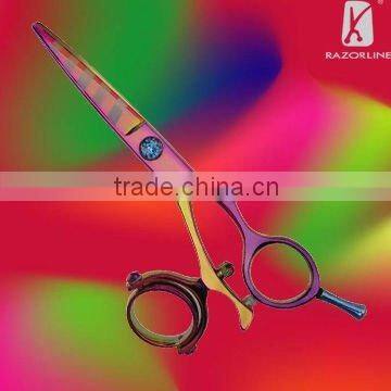 LGP946 Stainless Steel Convex Titanium Barber Scissor