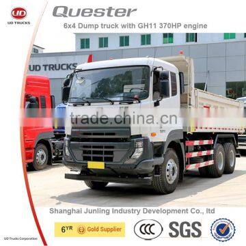 6x4 Heavy Nissan Diesel Dump Truck With Hydraulic Hoist(model Quester)