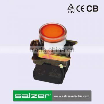 Salzer Brand SA22-BW34M5 NO+NC Button Switch with LED Light