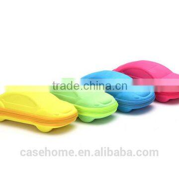 Car Glasses Case,soft Bag and Glasseses Cloth Customized Hot Sale Children Car Shaped Eva Sunglasses Case photo-2