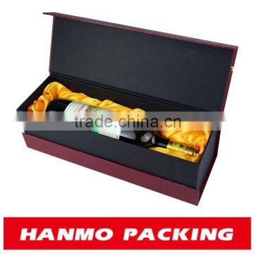 accept custom order and beverage industrial use wine gift box with two glasses wholesale