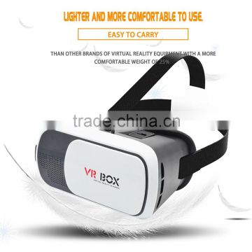 2016 hottest Head Mount Plastic Version google cardboard vr 2nd generation Accept OEM customized logo