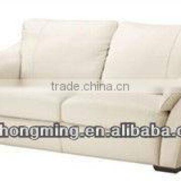 Two Long Seat White Pu Leather Office Sofa SF-012