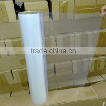 special coating roll scrap 110mic glossy transparent pet film