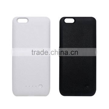 hot sell battery case for IPhone6 4000mAh plastic power case