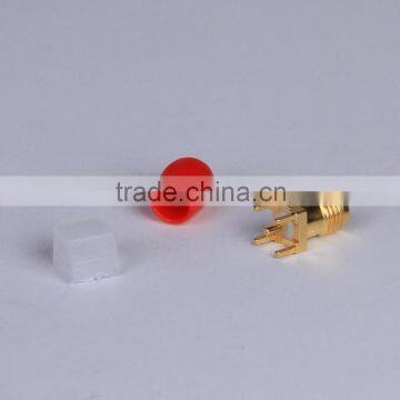 Hot sale gold plated RF female SMA cable connectors for PCB