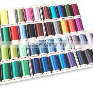 Viscose embroidery thread