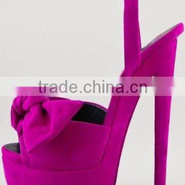 2015 Black Heels Sexy Guangzhou Wholesale Sandal Platform Shoes Ladies Sandals photo-3