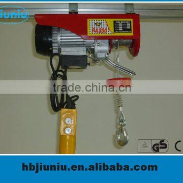 small electric winch pa 800 hoist