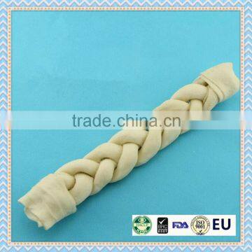 expanded rawhide braided roll dog chews