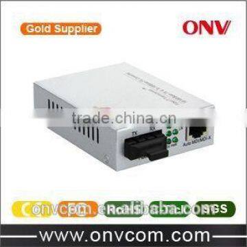 ONV company easy to carry singlr port poe switch wth 1 sc port