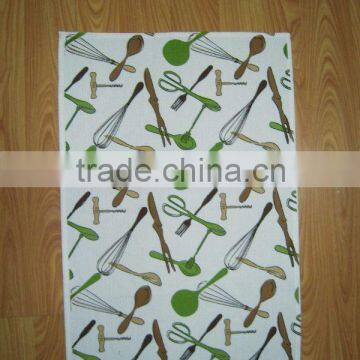 printed design cotton kitchen towel