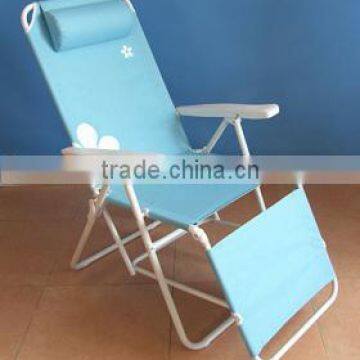 Steel foldable rocking outdoor leisure chair