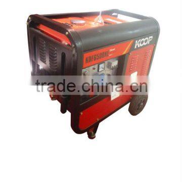 Open frame diesel generator