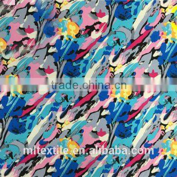 Factory Direct Custom Digital print 100 cotton fabric For Dress