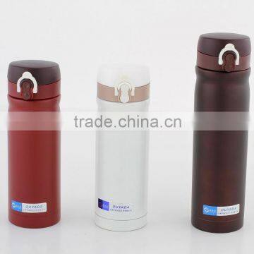 bullet type bottle thermos flasks heat resistant water bottle private label in yongkang