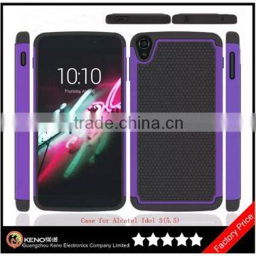 Keno Ball Line Hybrid Combo Case Covers for Alcatel Idol 3