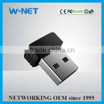 802.11n 150Mbps pocket mini wifi USB adapter with internal antenna