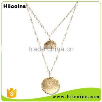 Promotional Manufacturer Wholesale Novelty Gold Pendant Coin