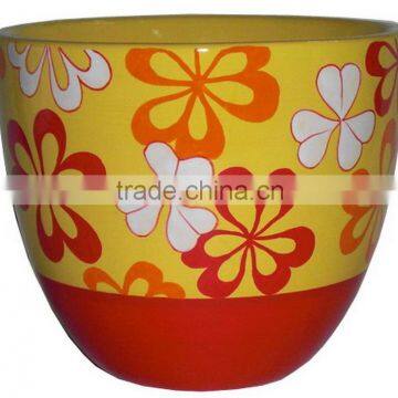 COLORFUL CERAMIC FLOWERPOTS