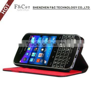 For Blackberry Classic Q20 Mobile Phone pu Leather Case With Stand photo-3