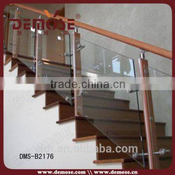 plastic handrail cover glass price m2 glass stair railing