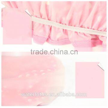 China Custom Women Shower Cap With White Dot Quality Choice