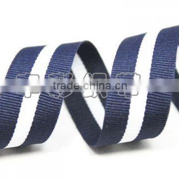 Polyester candy strip garment tape