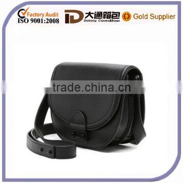 2016 Black PU Leather Lady Single-shoulder Bag