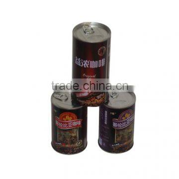 empty 3-piece stainless steel ice coffee can