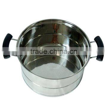 Multi-layer Stainless Steel Dim Sum Steamer Cooking Pot With Glass Lid as Seen on tv photo-2