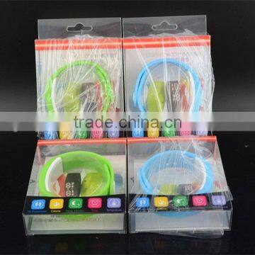 3D Calorie Pedometer USB Silicon Wristband Smart Watch With Sleep Monitor photo-3