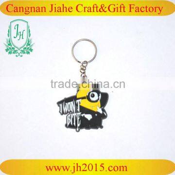 Injection Rubber Pvc 3d Keychain Cheap Logo Custom Made Keychains photo-2