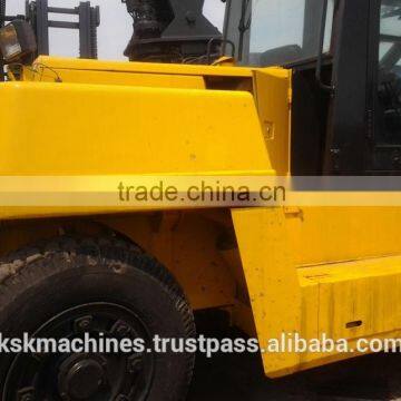 Used japan made 16ton forklift TCM forklift | used diesel forklift TCM 16 ton for sale