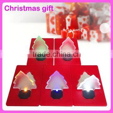 Ultra-thin card Christmas tree lights,palm tree christmas lights