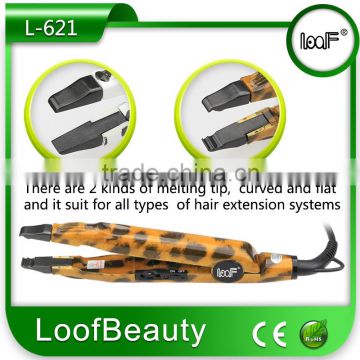 good quality hair extension melting iron accept personalized design