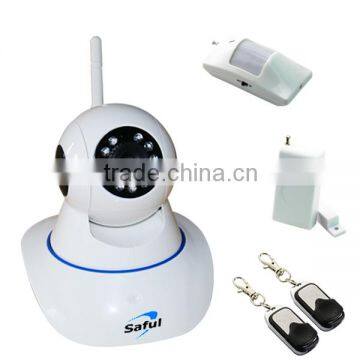 Wireless ip Camera Input Alarm With Pir Sensor and Remote Control photo-4
