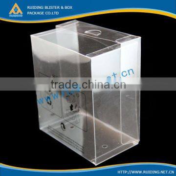 customized clear plastic recipe box