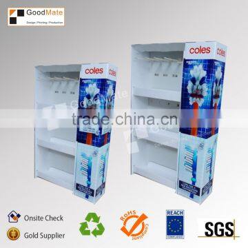 Goodmate POP Store Cardboard display Stands For Hanging Items