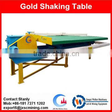 New design gold shaking table for sale