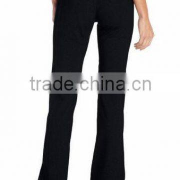 Factory Price Wholesale Women's Compression Long Pant Straight Leg Pants
