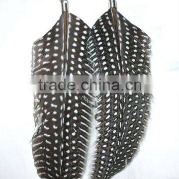 fashion natural feather earrings