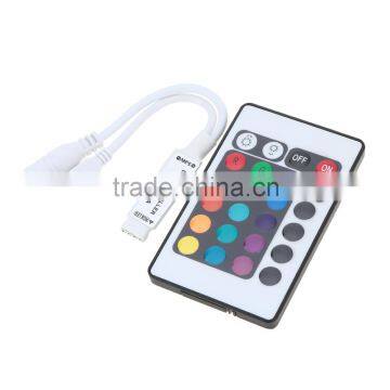 1PCS DC 5V-24V 3*2A Mini RF Led Dimmer+24-key RF Wireless Remote Controller Kit for Dimmable RGB LED Light Strip