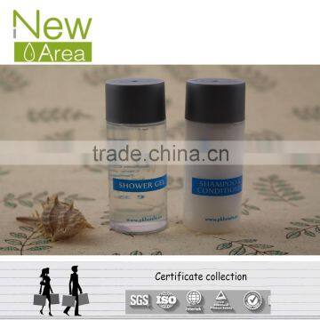 Newarea plastic top cap bottle 40ml with screw cap shampoo bath gel conditioner body lotion