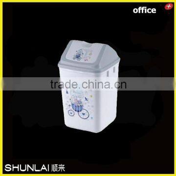 plastic waste bin,trash can,cabinet with swing lid